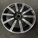 20" PORSCHE TAYCAN 20-21 20x9, 10 spoke Original OEM Wheel Rim - Close-Up Detail