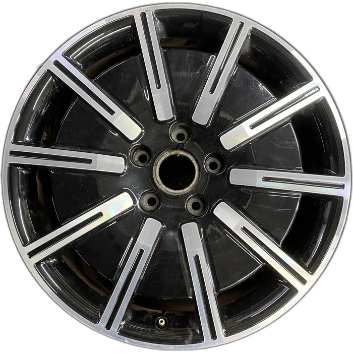 20" PORSCHE TAYCAN 20-21 20x9, 10 spoke Original OEM Wheel Rim - Front View