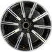 20" PORSCHE TAYCAN 20-21 20x9, 10 spoke Original OEM Wheel Rim - Front View