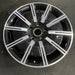 20" PORSCHE TAYCAN 20-21 20x9, 10 spoke Original OEM Wheel Rim - Side Profile