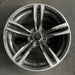 19" BMW M2 16-17 19x10 alloy 10 spoke wide spoke edge rear black Original OEM - Front View