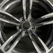19" BMW M2 16-17 19x10 alloy 10 spoke wide spoke edge rear black Original OEM - Angle View