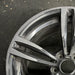 19" BMW M2 16-17 19x10 alloy 10 spoke wide spoke edge rear black Original OEM - Side Profile