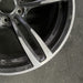 19" BMW M2 16-17 19x10 alloy 10 spoke wide spoke edge rear black Original OEM - Back View
