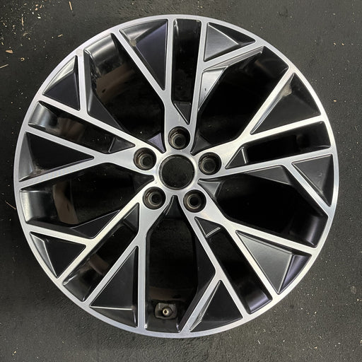 19" ELANTRA 22-23 19x8 Original OEM Wheel Rim - Angle View