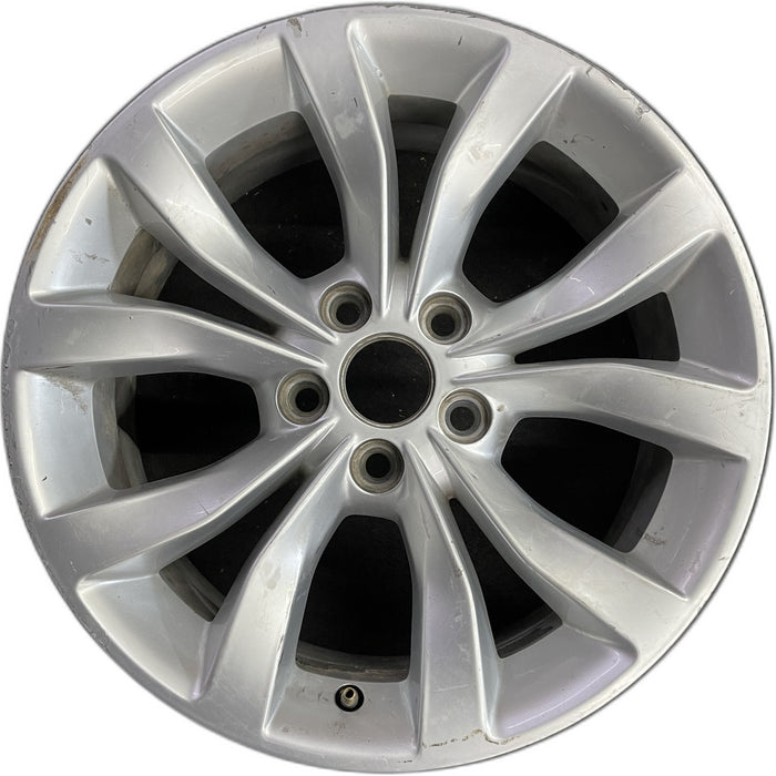 17" 300 15-18 17x7 Original OEM Wheel Rim - Front View