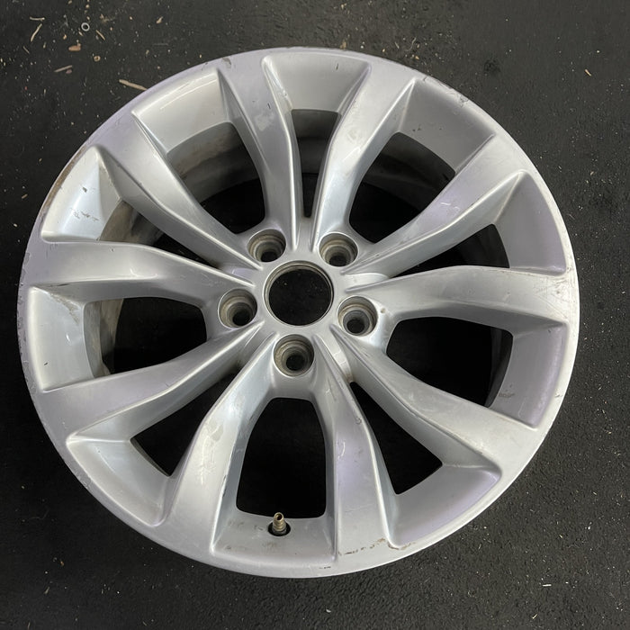 17" 300 15-18 17x7 Original OEM Wheel Rim - Side Profile