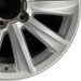 20" LEXUS LX570 08-09 20x8.5 alloy 10 spoke exc. chrome Original OEM Wheel Rim - Close-Up Detail