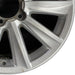 20" LEXUS LX570 08-09 20x8.5 alloy 10 spoke exc. chrome Original OEM Wheel Rim - Close-Up Detail