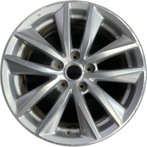17" INFINITI Q50 16-17 17x7.5 , , machine finish Original OEM Wheel Rim - Front View