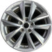 17" INFINITI Q50 16-17 17x7.5 , , machine finish Original OEM Wheel Rim - Front View