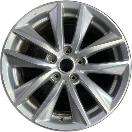 17" INFINITI Q50 16-17 17x7.5 , , machine finish Original OEM Wheel Rim - Front View