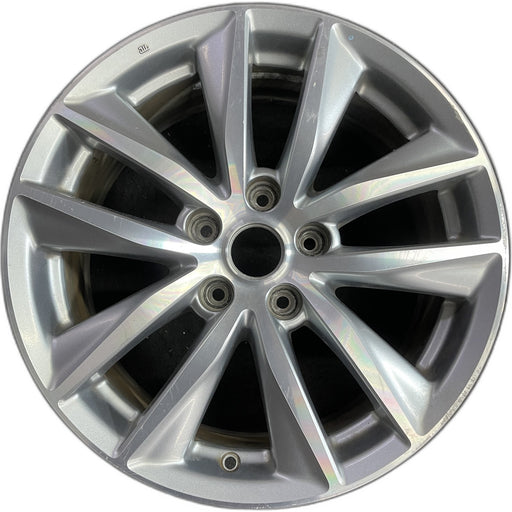 17" INFINITI Q50 16-17 17x7.5 , , machine finish Original OEM Wheel Rim - Front View