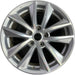 17" INFINITI Q50 16-17 17x7.5 , , machine finish Original OEM Wheel Rim - Front View
