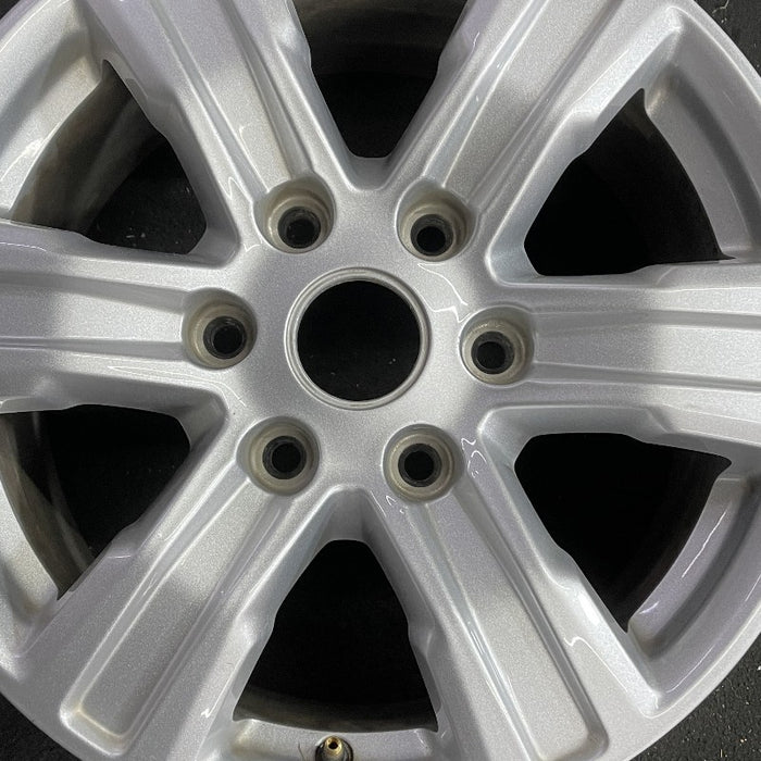 17" RANGER 19-23 17x8 silver Original OEM Wheel Rim - Angle View