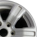 17" RANGER 19-23 17x8 silver Original OEM Wheel Rim - Side Profile