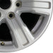 17" RANGER 19-23 17x8 silver Original OEM Wheel Rim - Close-Up Detail