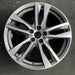 19" AUDI A6 19-20 19x8.5, 5 double spoke Original OEM Wheel Rim - Angle View