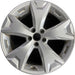 17" FORESTER 14-16 17x7 , alloy Original OEM Wheel Rim - Front View