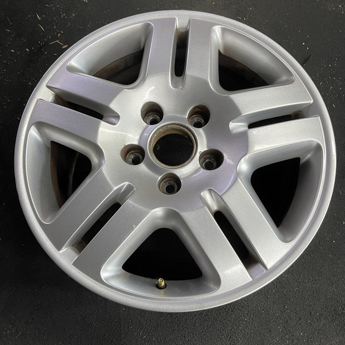 18" TOUAREG 04-10 18x8 , 10 spoke Original OEM Wheel Rim - Side Profile