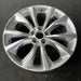 18" 200 15-16 , alloy, 18x8, , satin carbon Original OEM Wheel Rim - Close-Up Detail