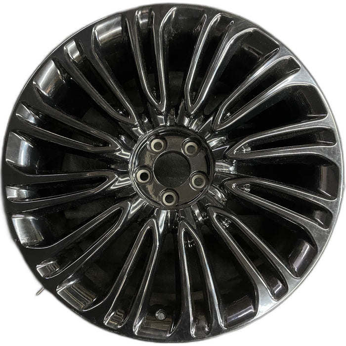 22" AVIATOR 20-24 22x9.5, 24 spoke Original OEM Wheel Rim - Front View