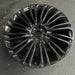 22" AVIATOR 20-24 22x9.5, 24 spoke Original OEM Wheel Rim - Side Profile