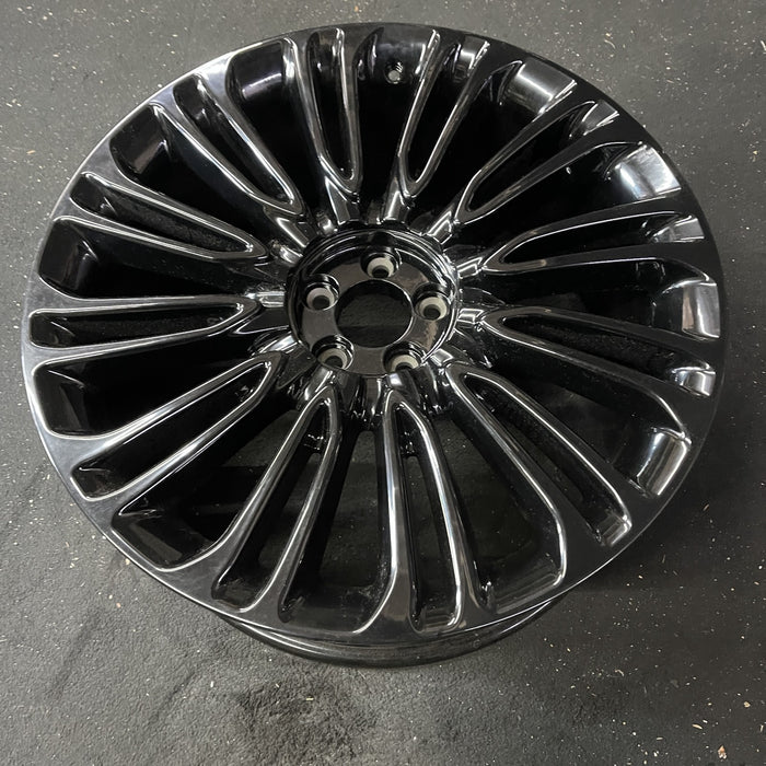 22" AVIATOR 20-24 22x9.5, 24 spoke Original OEM Wheel Rim - Close-Up Detail