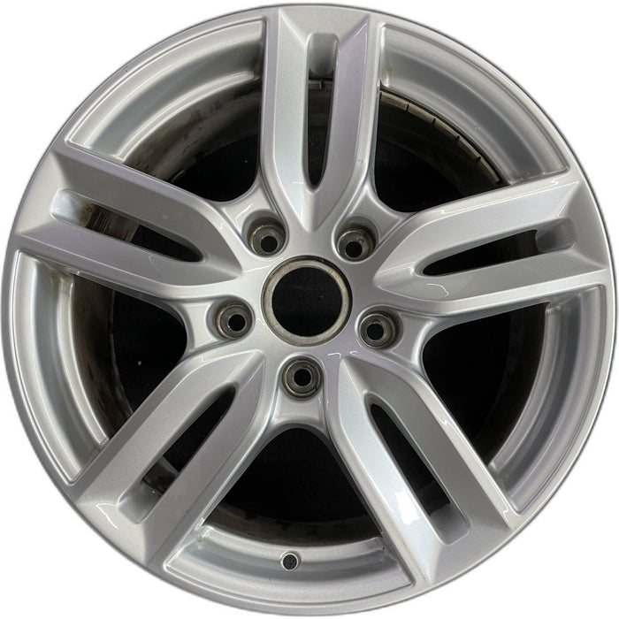 18" PORSCHE CAYENNE 15-18 18x8 , 5 double spoke Original OEM Wheel Rim - Front View
