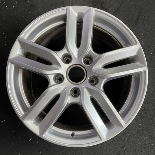 18" PORSCHE CAYENNE 15-18 18x8 , 5 double spoke Original OEM Wheel Rim - Angle View