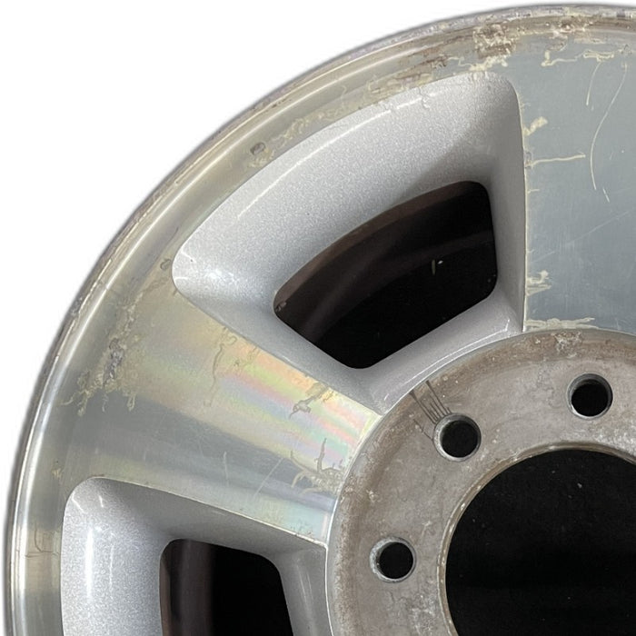 17" DODGE 2500 PICKUP 03-04 17x8 aluminum machined finish Original OEM Wheel Rim