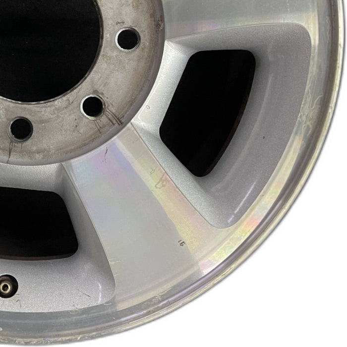 17" DODGE 2500 PICKUP 03-04 17x8 aluminum machined finish Original OEM Wheel Rim