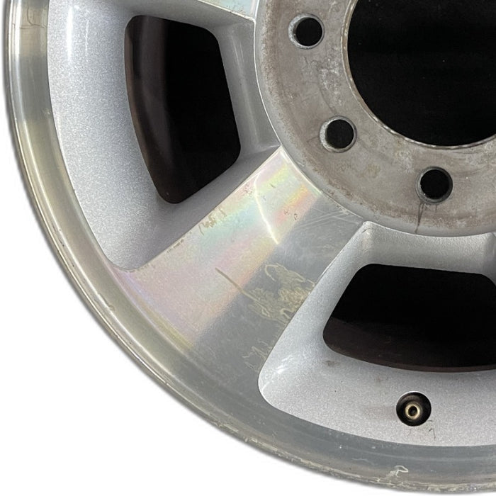 17" DODGE 2500 PICKUP 03-04 17x8 aluminum machined finish Original OEM Wheel Rim