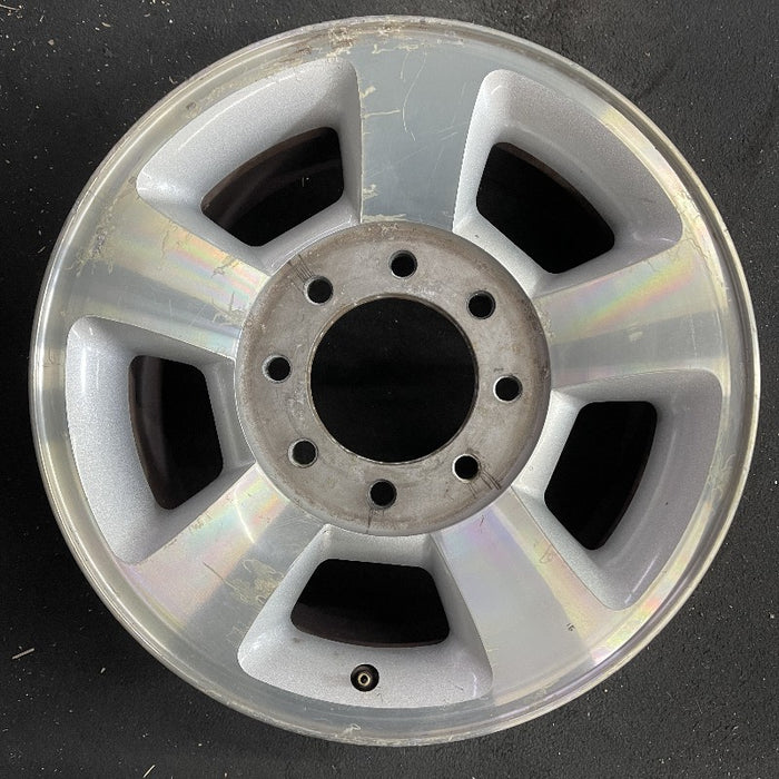 17" DODGE 2500 PICKUP 03-04 17x8 aluminum machined finish Original OEM Wheel Rim