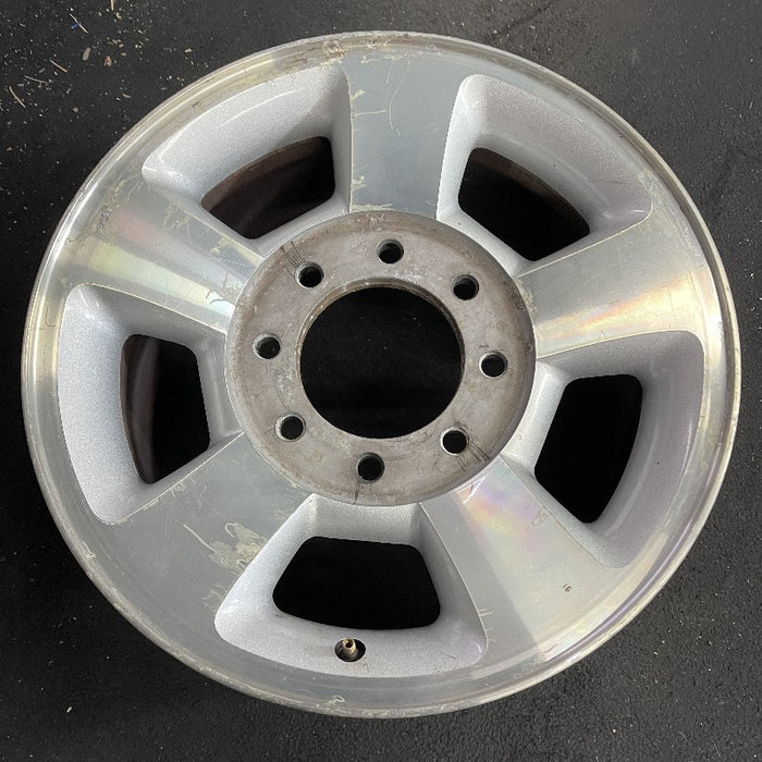 17" DODGE 2500 PICKUP 03-04 17x8 aluminum machined finish Original OEM Wheel Rim