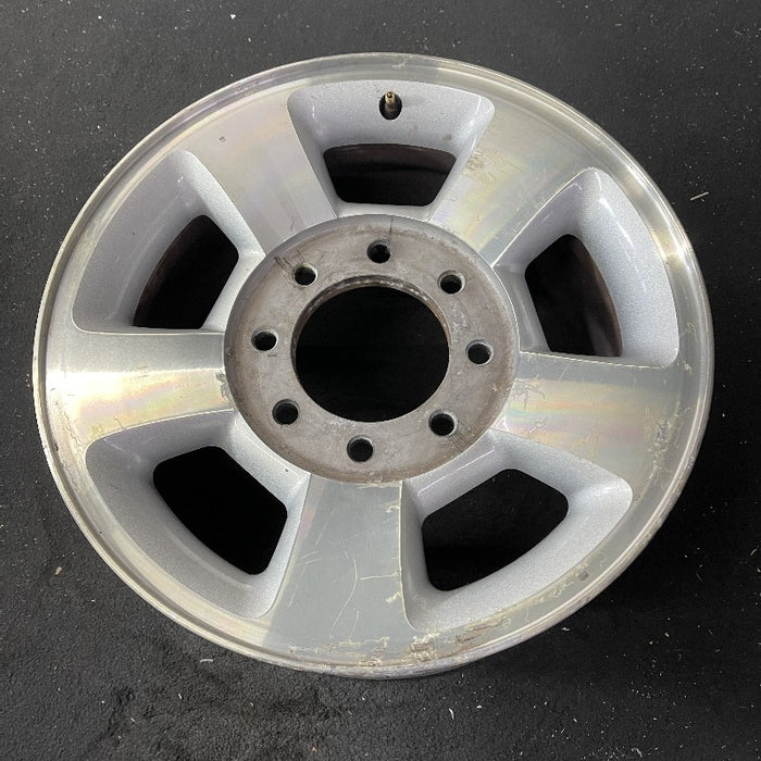 17" DODGE 2500 PICKUP 03-04 17x8 aluminum machined finish Original OEM Wheel Rim