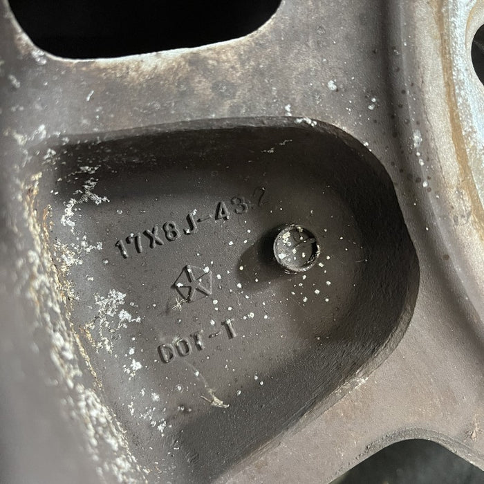 17" DODGE 2500 PICKUP 03-04 17x8 aluminum machined finish Original OEM Wheel Rim