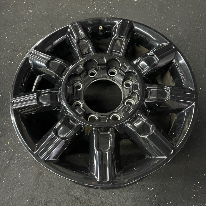 20" SIERRA 2500 PICKUP 24 20x8.5, 9 spoke Original OEM Wheel Rim - Side Profile