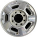 17" SIERRA 2500 PICKUP 11-13 17x7.5, aluminum Original OEM Wheel Rim - Front View