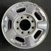17" SIERRA 2500 PICKUP 11-13 17x7.5, aluminum Original OEM Wheel Rim - Angle View