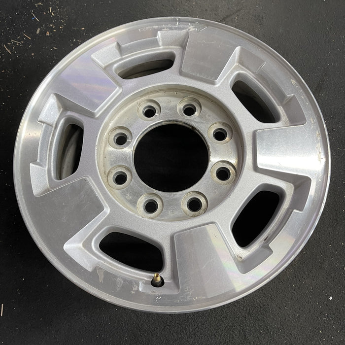 17" SIERRA 2500 PICKUP 11-13 17x7.5, aluminum Original OEM Wheel Rim - Side Profile