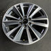 22" ESCALADE 24 22x9, 6 spoke, double spoke Original OEM Wheel Rim - Side Profile