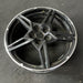 19" CORVETTE 20-22 frt 19x8.5 5 spoke black opt Q8Q Original OEM Wheel Rim - View 8