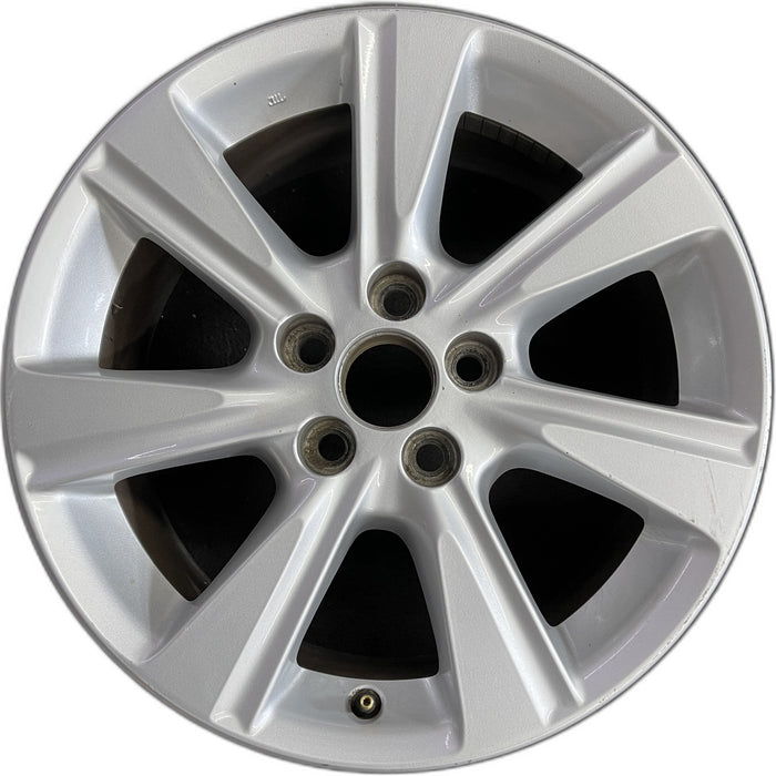 17" HIGHLANDER 11-13 17x7.5 , Original OEM Wheel Rim - Front View