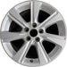 17" HIGHLANDER 11-13 17x7.5 , Original OEM Wheel Rim - Front View