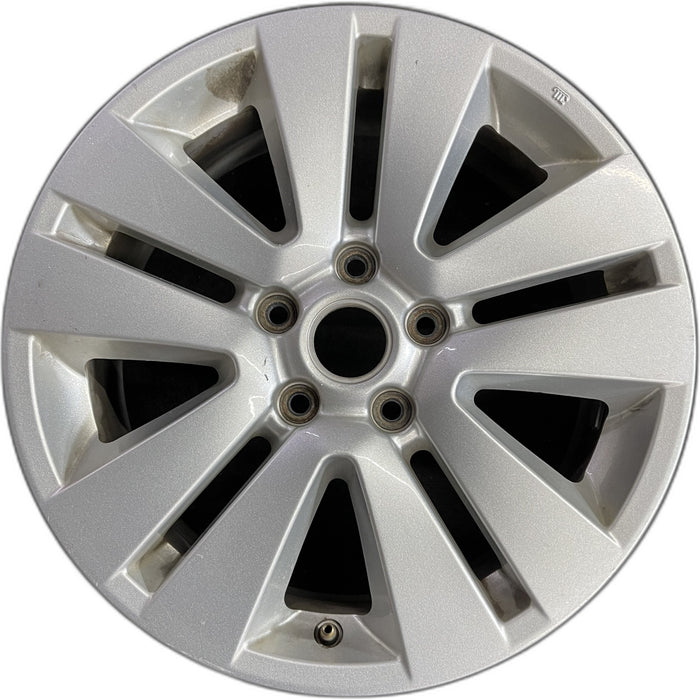17" LEGACY 15-19 17x7, alloy Original OEM Wheel Rim - Front View