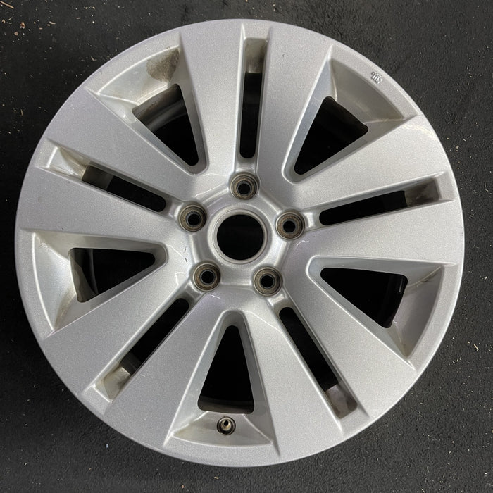 17" LEGACY 15-19 17x7, alloy Original OEM Wheel Rim - Angle View