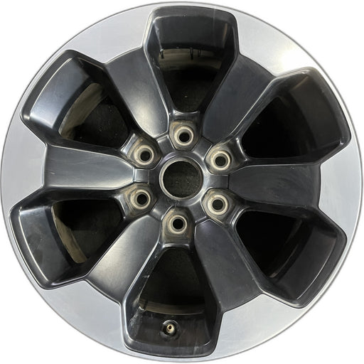 18" DODGE 1500 PICKUP 19-21 , 18x8 , , 6 spoke, opt WBT Original OEM Wheel Rim - Front View
