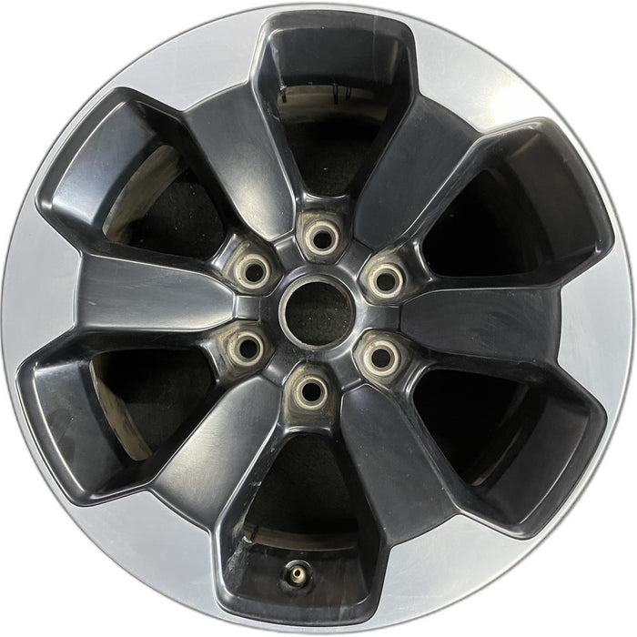 18" DODGE 1500 PICKUP 19-21 , 18x8 , , 6 spoke, opt WBT Original OEM Wheel Rim - Front View