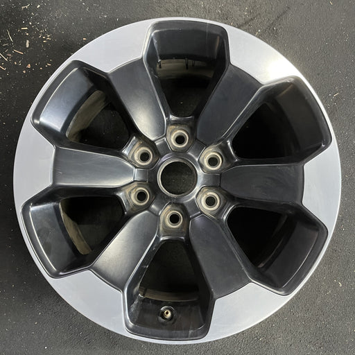 18" DODGE 1500 PICKUP 19-21 , 18x8 , , 6 spoke, opt WBT Original OEM Wheel Rim - Angle View